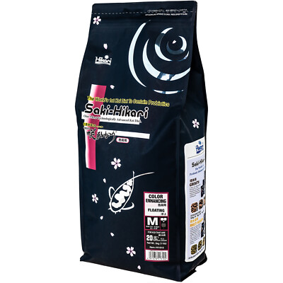 SAKI HIKARI COLOR ENHANCING 5kg Farbfutter Koi Teich Fisch Futter Medium M