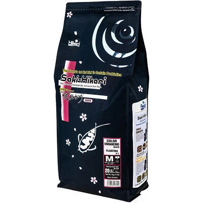 SAKI HIKARI COLOR ENHANCING 5kg Farbfutter Koi Teich Fisch Futter Medium M