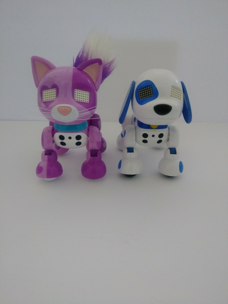 Zoomer Meowzies Viola Zoomer Zuppies Spot Interactive Robot Bundle (2)