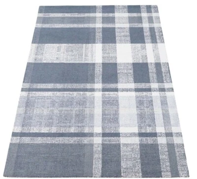 100% Wolle Teppich Grau Beige 160X230 cm Handgetuftet Orient teppich HT340 - Bild 1 von 4