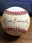 RICK FERRELL 13 SIGNED AUTOGRAPHED OAL BASEBALL! Red Sox, Browns!