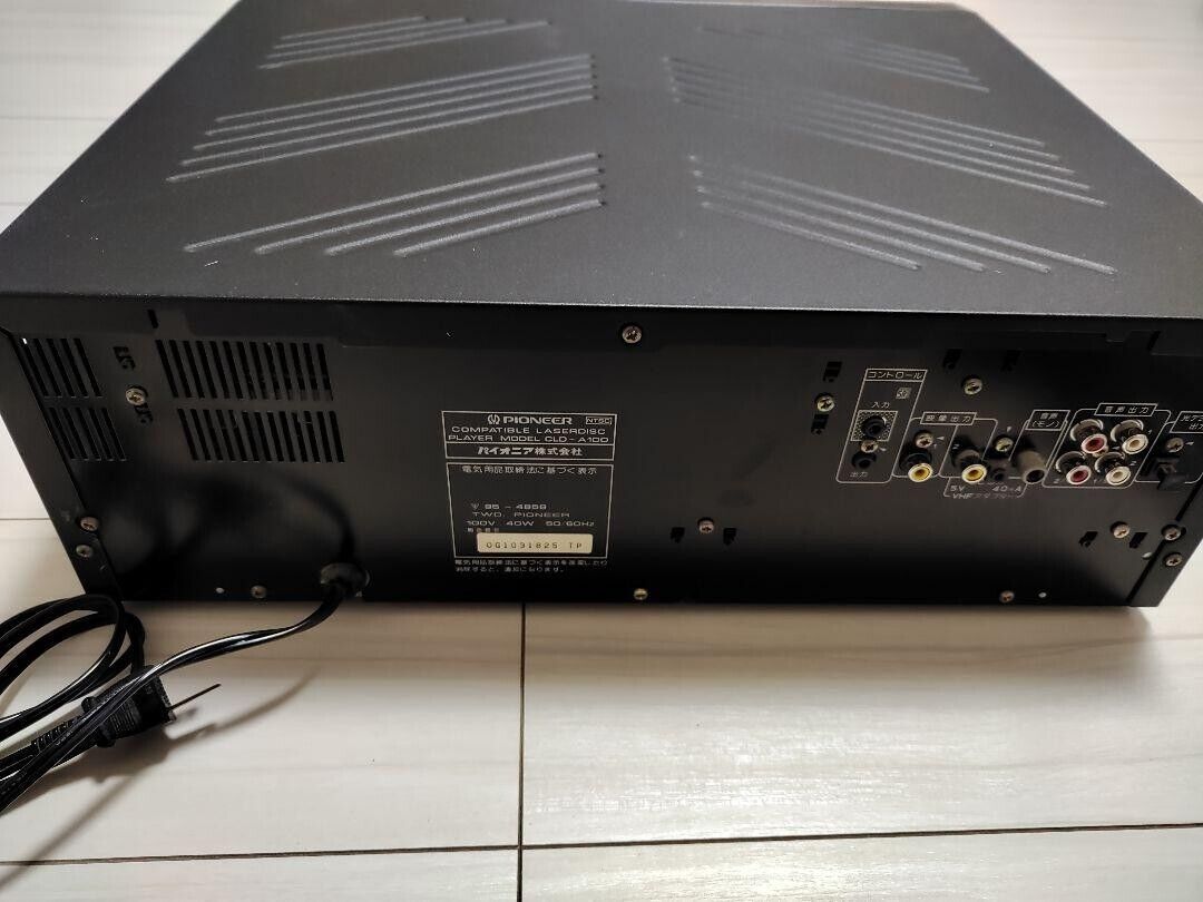 Pioneer LaserActive CLD Player (CLD-A100) for sale online | eBay Pioneer LaserActive CLD Player (CLD-A100) for sale online | eBay