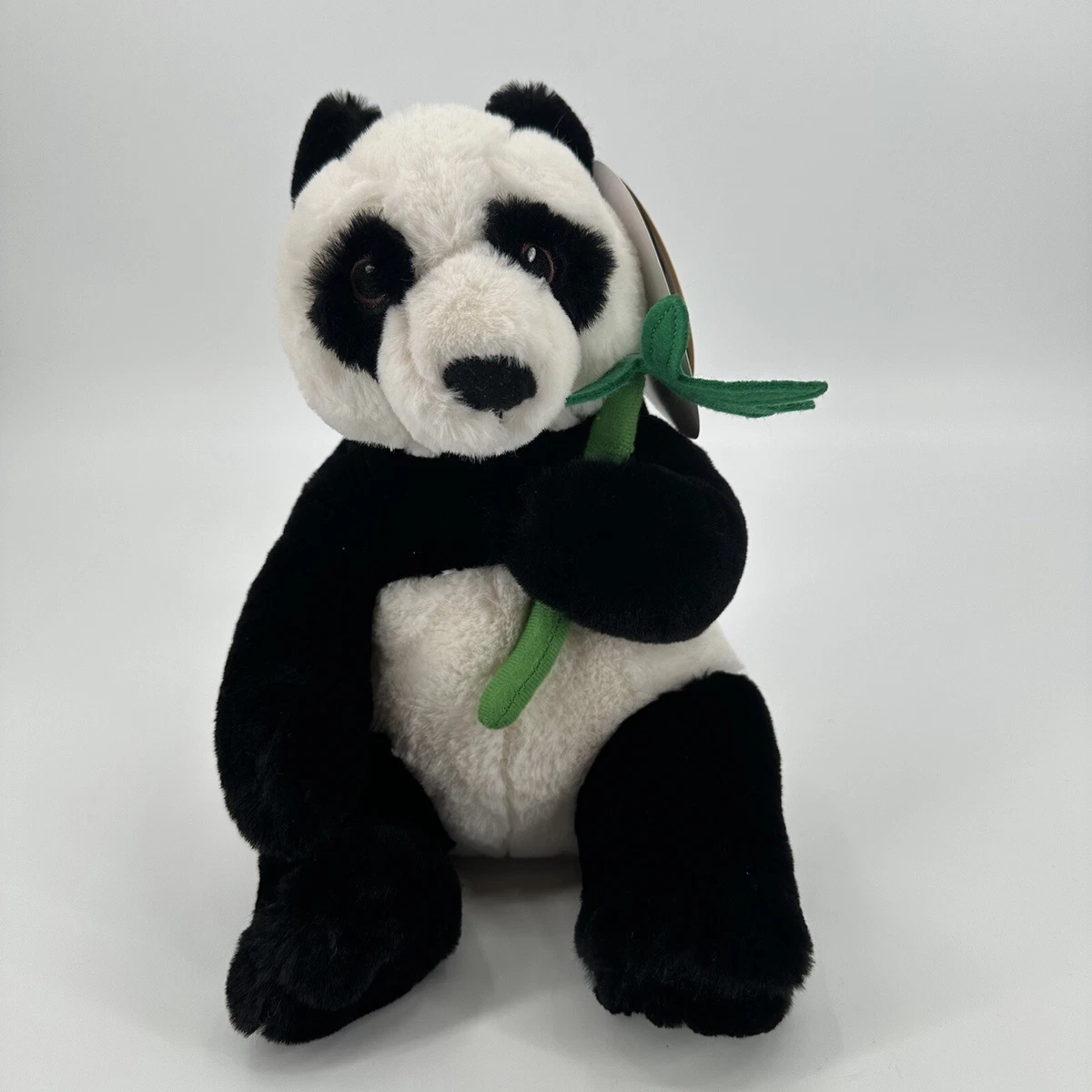FAO Schwarz Panda Bear Toy Plush Planet Love 10inch NWT Recycled