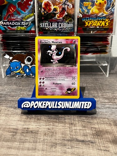 Rocket's Mewtwo 14/132 Gym Challenge Holo