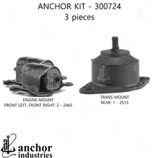 Anchor Engine Mount Kit for G10, G20, G30, G1500, G2500, G3500 300724