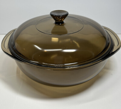 Casserole L Pyrex Dish Pyrex 023 L Casserole Dish With Lid Brown