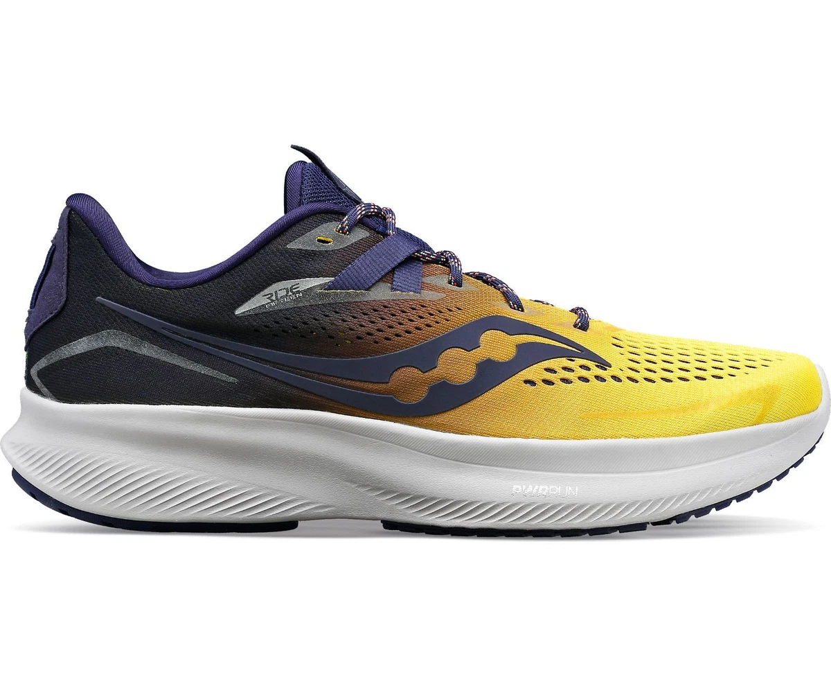 Saucony ride best sale 8 uomo giallo