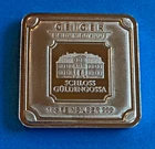 1 oz Geiger Edelmetalle Silver Bar .999 Fine Schloss Guldengossa S/N A0102092