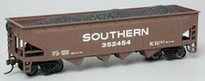Bachmann 17604 HO Scale 40' Quad Hopper Silver Ser Southern Railway