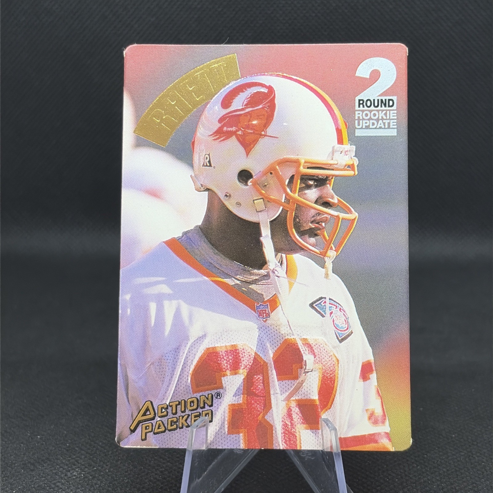 1994 Action Packed #151 Errict Rhett Tampa Bay Buccaneers Rookie