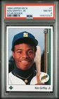 1989 Upper Deck #1 Ken Griffey Jr. Star Rookie PSA 8