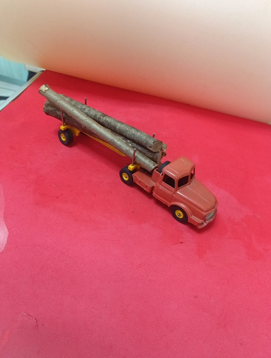 Dinky Toys 36A Willeme LD 610 Semi-remorque Fardier - échelle 1/55 - France - Orange