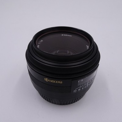 Kyocera Yashica Lens AF 50mm 1:1.8 Objektiv Zoomobjektiv 49mm