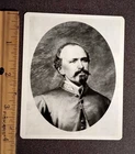Civil War John Hunt Morgan Calvary Commander Collectible Glossy Vintage Card