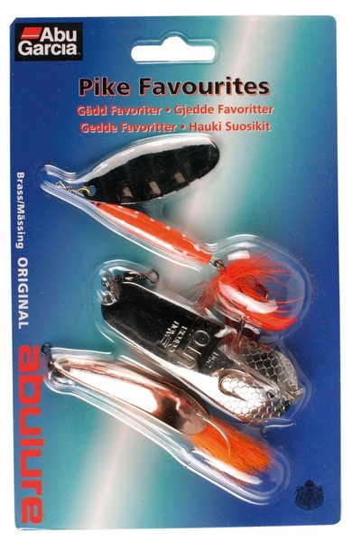 Abu Garcia Pike Favourites - 3 HechtköDer, KunstköDer, Spinner, Blinker KöDerset-image