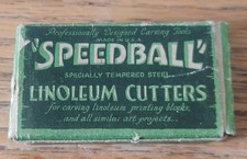Box /15 Speedball Linoleum Cutters No..3