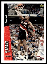 1996-97 Collector's Choice Harvey Grant Portland Trail Blazers #128