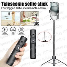 Selfie Stick Stange Für Samsung Smartphone Handy Bluetooth Stativ 3 in1 Tripod