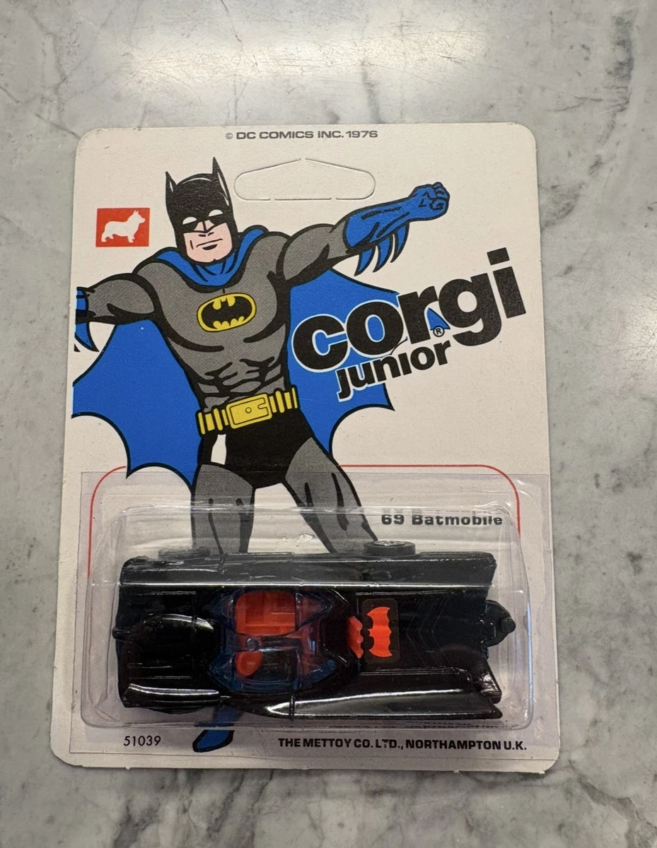 Corgi Batman 1976 Year of Manufacture Vintage Manufacture Diecast