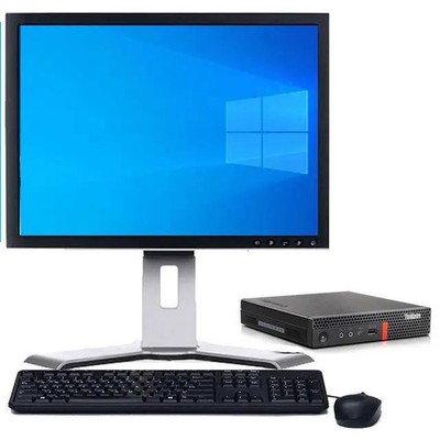 Lenovo ThinkCentre Micro W11 Pro AMD Ryzen 5 PRO 8GB RAM 128GB SSD 17 in LCD 4