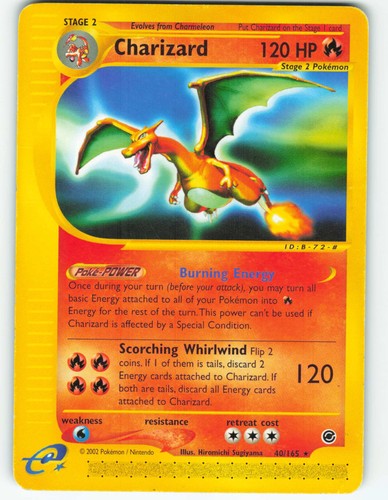 Charizard - 40/165 Expedition Base Set - Pokémon TCG - 2002