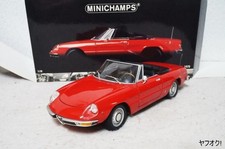 Minichamps Alfa Romeo 2000 SPIDER 1970 1 18 Miniature Red