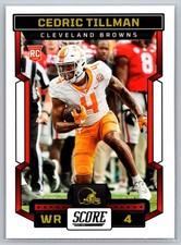 2023 Score #355 Cedric Tillman RC - Cleveland Browns
