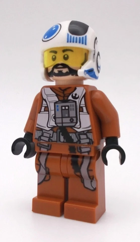LEGO Star Wars Temmin Snap Wexley sw0705 X Wing Pilot Resistance 2016 Minifigur - Bild 1 von 1