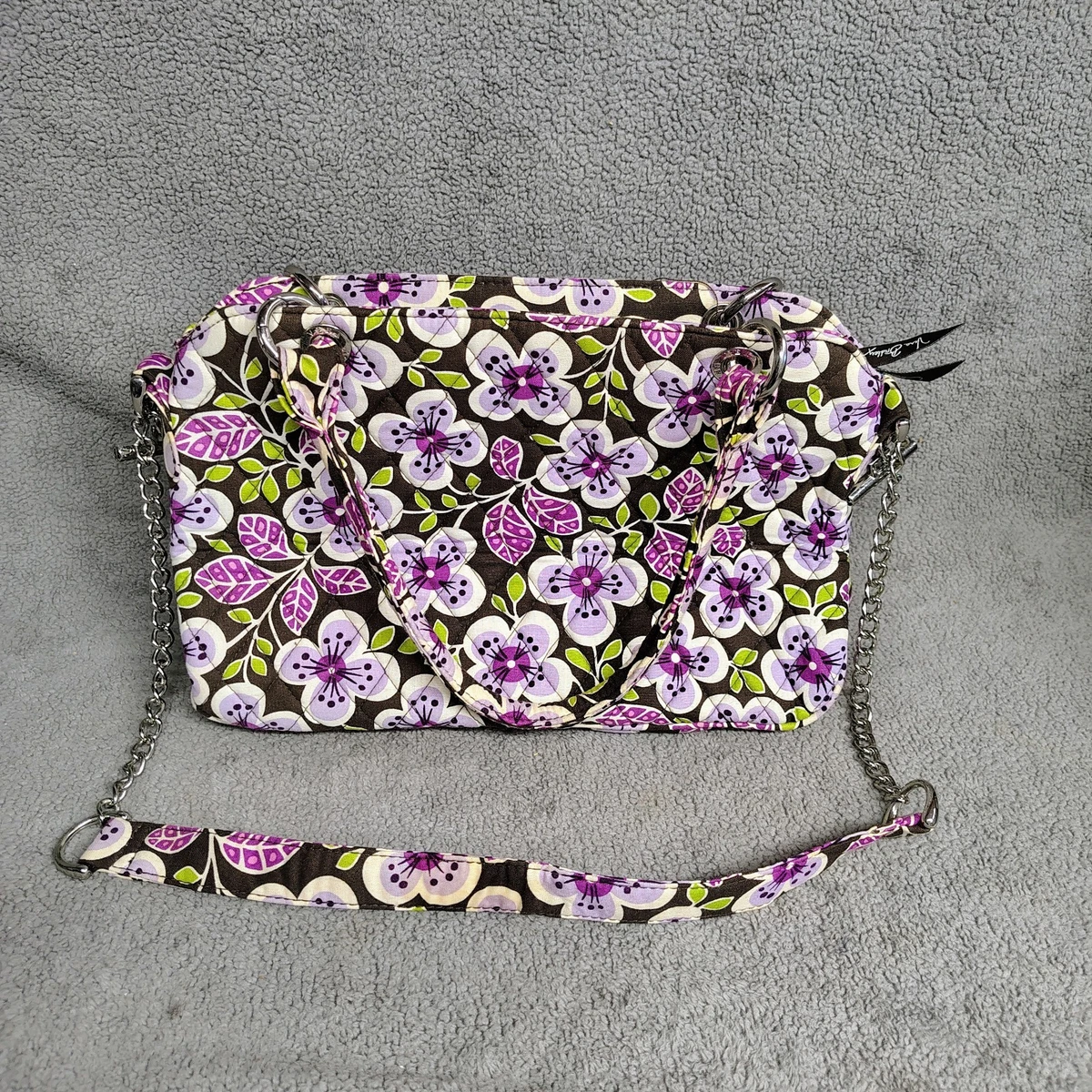 Vera Bradley Plum Floral Sling Crossbody Bag Vera Bradley Featherweight Belt Bag Sling Crossbody, One  main image 2