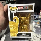 Funko Pop! Vinyl Marvel Studios First Ten Years Loki Metallic Gold #376