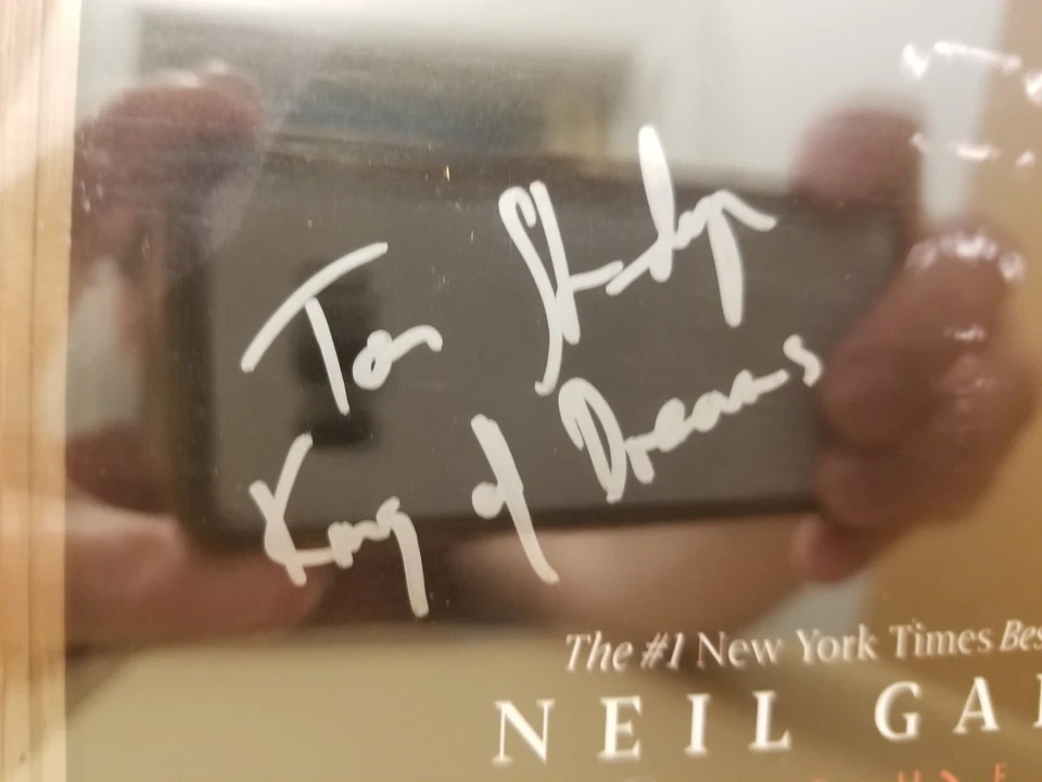 SANDMAN SPECIAL EDITION #1 CGC 9.8 SS SIGNED TOM STURRIDGE PHOTO COVER 2022 RARE - Image 2 of 4