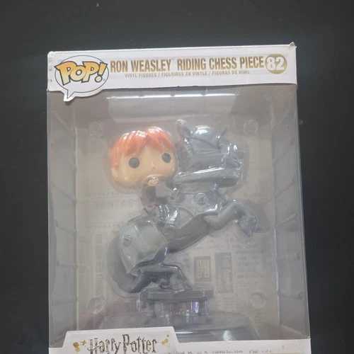 Funko Pop! Moments Harry Potter Ron Weasley Riding Chess Piece Vinyl Figure #82