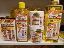 5/ turmeric Oil Veet Gold Face Body soap/gel/cream/scrub 7day Original Ex 06/29