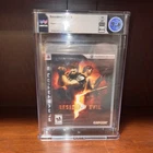 Resident Evil 5 PS3 PlayStation 3 Black Strip 🔥💎☘️🔥