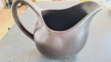 Jessie Tait vintage Tonga Jug. Stylecraft fashion tableware by Midwinter. Black