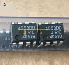 70PCS DUAL OPERATIONAL AMPLIFIER IC JRC DIP-8 NJM4558DD JRC4558DD 4558DD