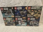 LEGO Star Wars: Microfighter Set Of Six 75033, 75031, 75028, 75032, 75029, 75030