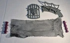 MOTU Snake Mountain Parts Lot Vintage 1983 Wolf Door,Net & Clips,Bridge Parts