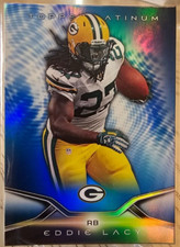 2014 Topps Platinum Blue Wave+Base Eddie Lacy #1 Green Bay Packers
