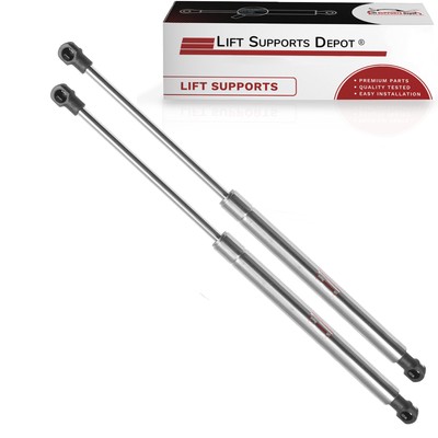 Qty 2 10mm Nylon Socket Stainless Band 24.4 Inches Extended 20lbs Lift Supports