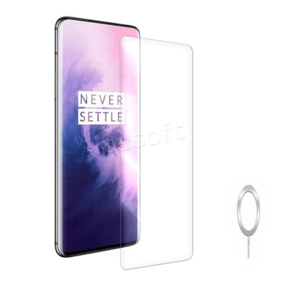 For T-Mobile OnePlus 7 Pro 9H Hardness Tempered Glass Screen Protector - Clear
