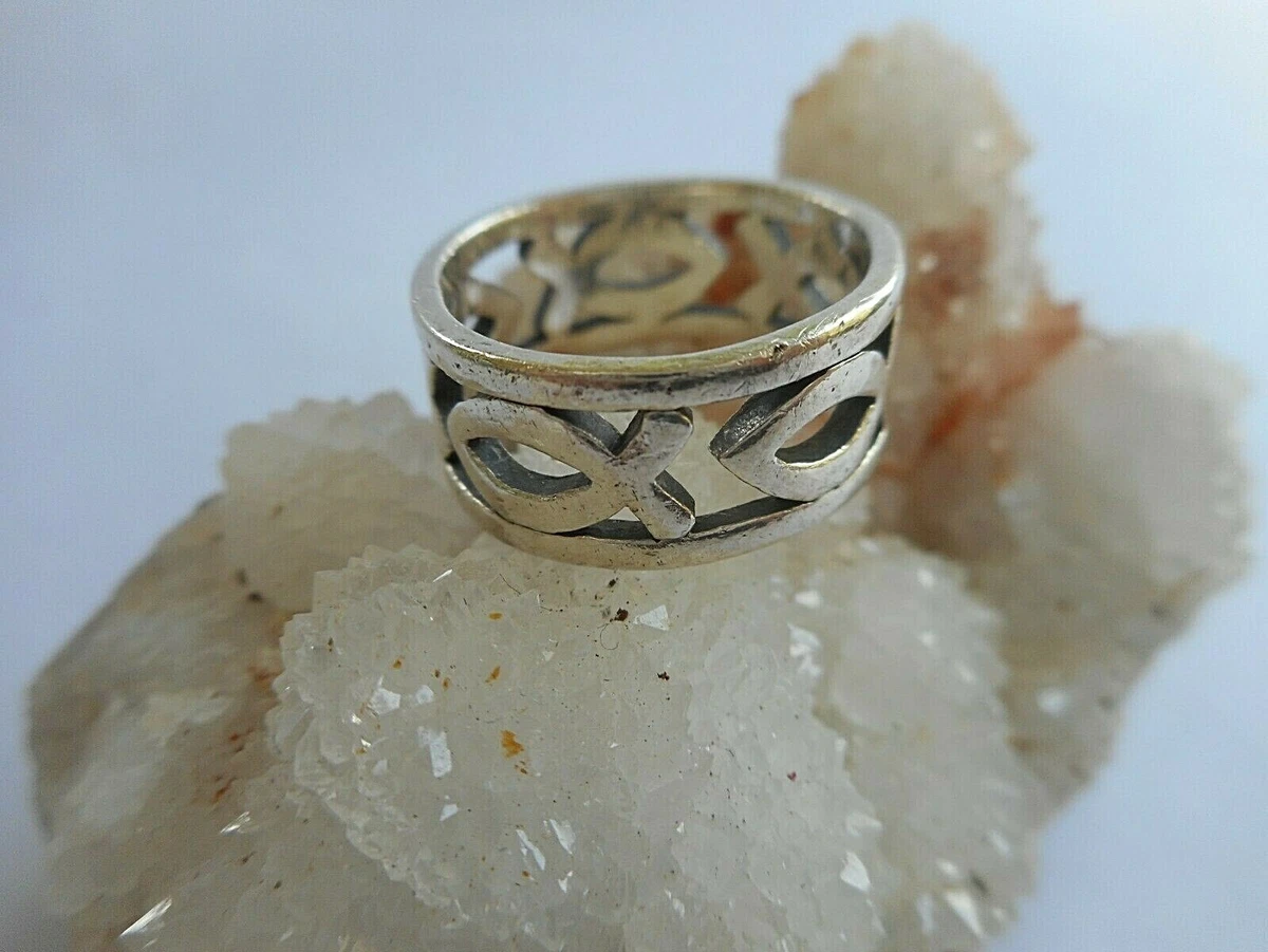 James avery 2024 ichthus fish ring