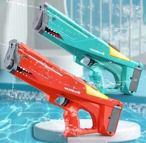 Electric Pitcher Water Gun Blaster Soaker Kids Children Pool Outdoor Play Toy - Picture 5 of 8