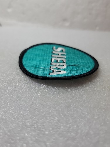 SHERA Embroidered Logo Patch Emblem Fabric Concrete Building Round Sew On Coat - Picture 6 of 8