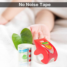 Packing Tape with Dispenser Clear Noiseless Packaging Tape for Shipping Movin...