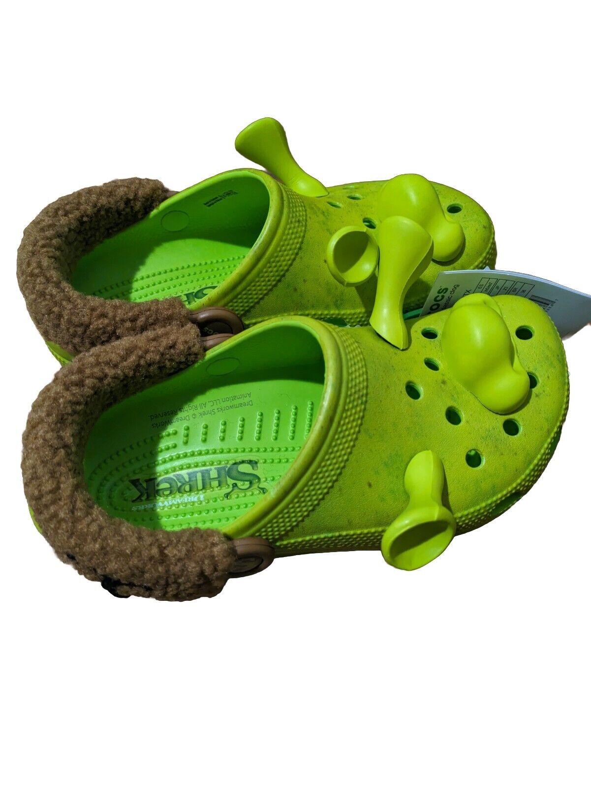 DreamWorks Shrek Crocs Classic Clog Women's Size 7 - Juniors Size J5 NEW