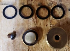 4 NEW COLEMAN GASKET ORINGS FOR 3 PIECE FUEL CAPS STOVE & LANTERN FREE SHIPPING