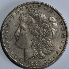 1889 Morgan Silver Dollar