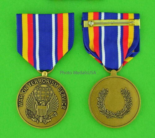 Global War on Terrorism Service Medaille - volle Größe - Made in USA - GWOT-SM - Bild 1 von 1