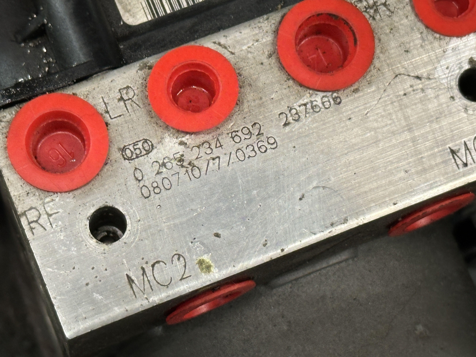 09-13 MASERATI GRANTURISMO ABS ANTI LOCK BRAKE PUMP MODULE MODULATOR 0265234692